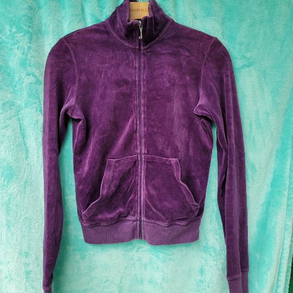Juicy Couture Jackets & Coats Vintage Juicy Couture Purple Velour